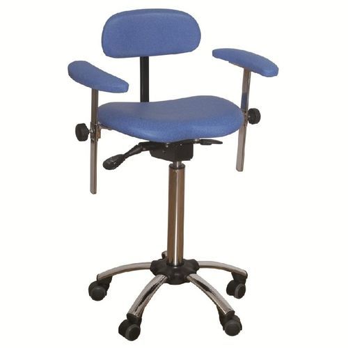 Taburete para centro sanitario - 1080 - VOG MEDICAL - de altura variable / giratorio / con respaldo