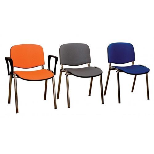 Silla para visita - Iso - VOG MEDICAL - con reposabrazos / apilable