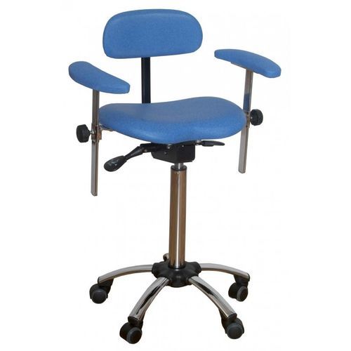 Taburete de laboratorio - Assis-Debout - VOG MEDICAL - basculante / de altura variable / neumático