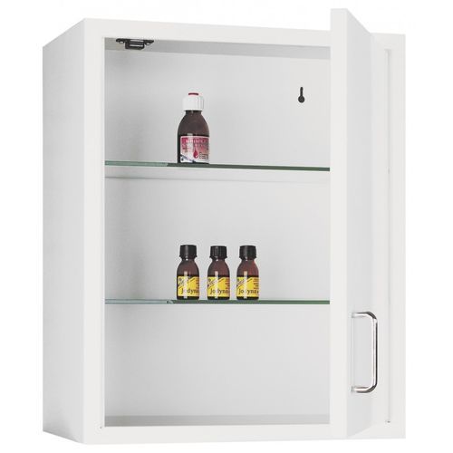 Armario de medicamentos - Wall-mounted medicine cabinet - 1 door - VOG MEDICAL - con estante / con puerta abatible / con puerta