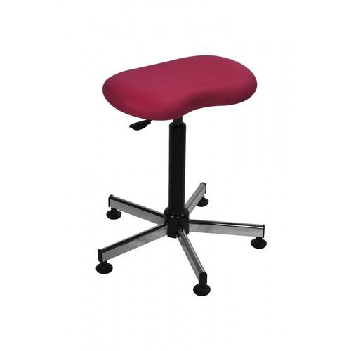 Taburete de laboratorio - Sit-stand - VOG MEDICAL - de altura variable / neumático / con reposapiés