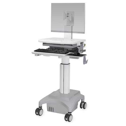 Carro médico - TANGO  - HAT Collective Healthcare (CompuCaddy) - para monitor / para humanos / compacto