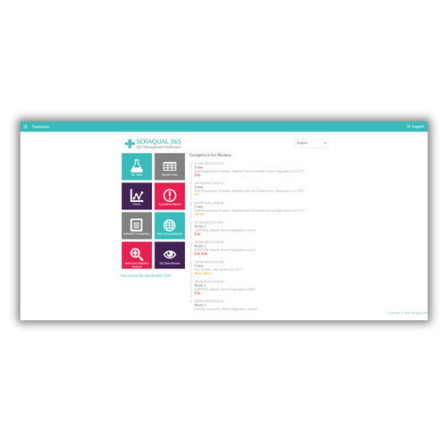 Software de análisis - Seraqual 365 - Fortress Diagnostics Limited - de gestión / para informes / de medición