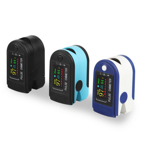 Pulsioxímetro de dedo - PO102 - Mericonn Technology - médico / OLED / negro