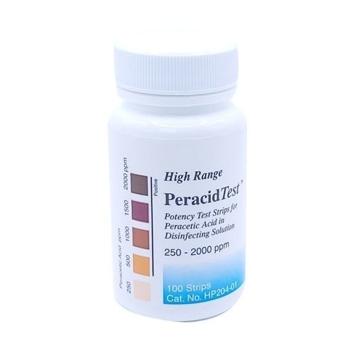 Tira de prueba de ácido peracético - Huons Meditech - con tira reactiva