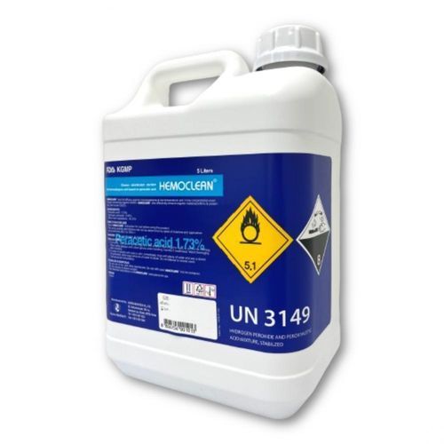 Desinfectante para dispositivos de hemodiálisis - HEMOCLEAN - Huons Meditech - líquido / 5000 mL / a base de ácido peracético