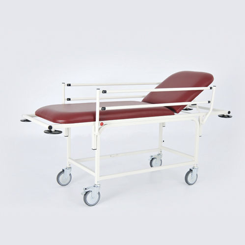 Camilla de emergencia - U0038 - IHC MEDIKAL A.S. - con ruedas / ergonómica
