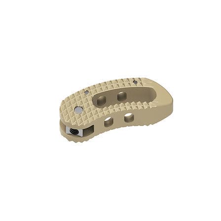 Caja intersomática lumbar - MSC-TLIF - Mediox - vía transforaminal / de PEEK