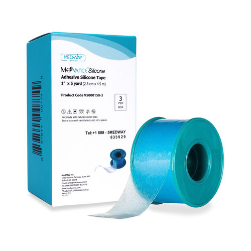 Esparadrapo de silicona - MedVance® - MedWay Group - estanco / hipoalergénico / transparente