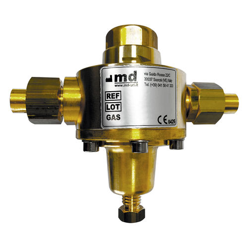 Regulador de presión de gases médicos - Md S.r.l. Medical Gas Equipment - para controladores de caudal / segunda etapa
