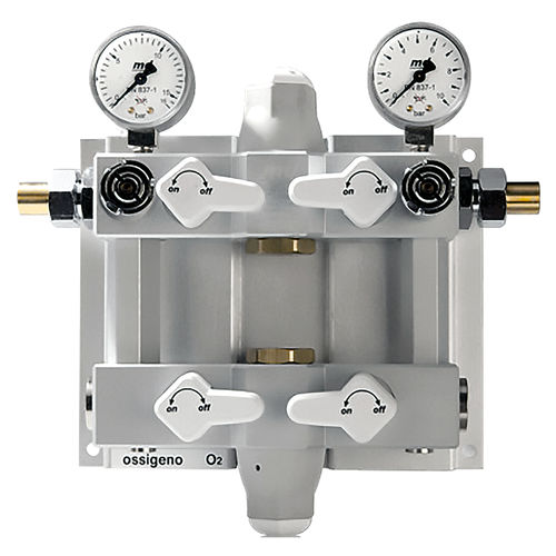 Regulador de presión de gas - Md S.r.l. Medical Gas Equipment - médico / segunda etapa / integrado