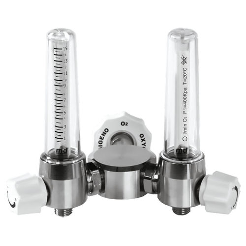 Flujómetro doble - Md S.r.l. Medical Gas Equipment - de oxígeno / de gases médicos / para hospitales