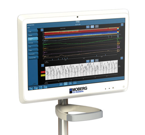 Monitor de paciente de noche - MOBERG® CNS - Natus Micromed - en carro / EEG / para cuidados intensivos