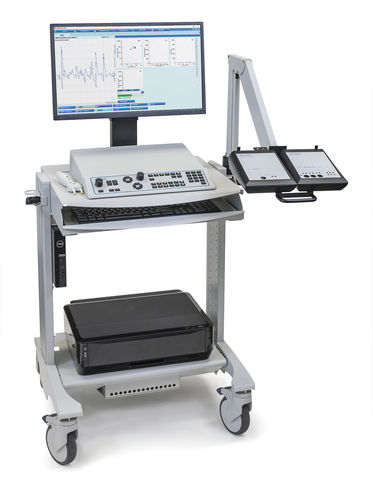 Electromiógrafo en carro - EMG/VCNVCN/PE - Natus Micromed - informatizado / con monitorización de los potenciales evocados