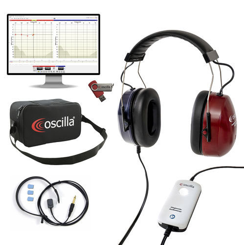 Audiómetro de diagnóstico - A50 - Oscilla - audiometría para adultos / audiometría pediátrica / basada en ordenador