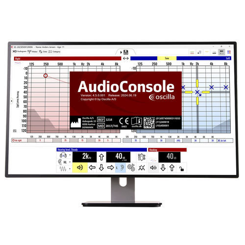 Software de gestión de datos de pacientes - AudioConsole - Oscilla - de prueba / de importación / médico