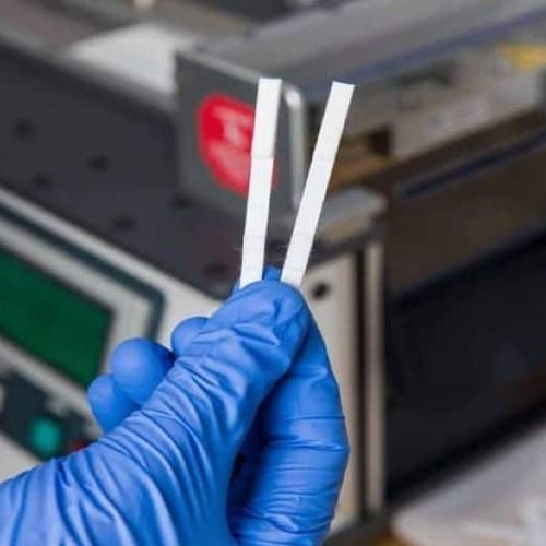 Tira de prueba para enfermermedades infecciosas - Polarseal Tapes & Conversions Ltd - insuficiencia cardíaca / de ovulación / de coagulación
