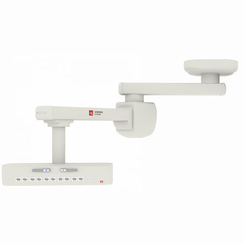 Brazo de distribución de techo - Isola Motorizzata - LM MEDICAL DIVISION - para cuidados intensivos / motorizado