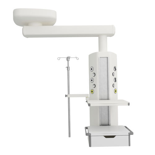 Brazo de distribución de pared - Isola - LM MEDICAL DIVISION - para cuidados intensivos / para cuidados intensivos / de brazo simple