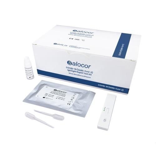 Prueba rápida para COVID-19 - Salocor - Salofa Oy - de IgG / de IgM / SARS-COV-2