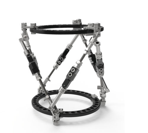 Fijador externo para tibia - Ortho-SUV - TST Othopedics - circular / para adulto