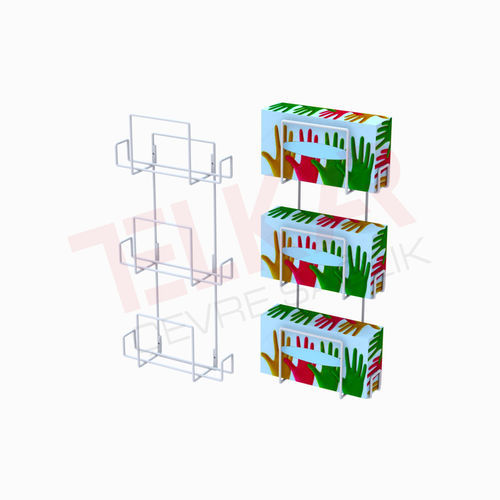Soporte de tipo caja de guantes - SAE0100 - Telkar Cevre Saglik Endustriyel Plastik San. ve Tic. .A.Ş. - de laboratorio / para almacenamiento / de pared