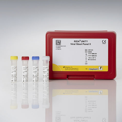 Kit de prueba de enfermedades gastrointestinales - RIDA®UNITY - R-Biopharm AG - de adenovirus / de rotavirus / de astrovirus