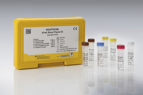 Kit de prueba de enfermedades gastrointestinales - RIDA®GENE - R-Biopharm AG - de adenovirus / de rotavirus / de virus Norwalk