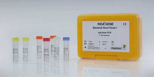 Kit de prueba de enfermedades gastrointestinales - RIDA®GENE - R-Biopharm AG - para bacterias / de Salmonella / de Shigella
