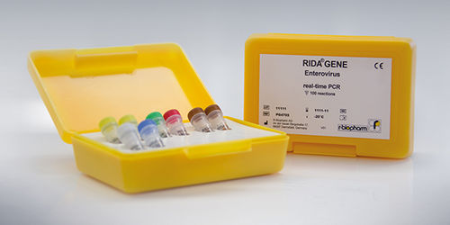 Kit de prueba de enterovirus - RIDA®GENE - R-Biopharm AG - de enfermedades gastrointestinales / clínico / de heces