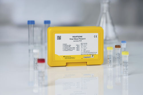Kit de prueba de enfermedades gastrointestinales - RIDA®GENE - R-Biopharm AG - de adenovirus / de rotavirus / de astrovirus