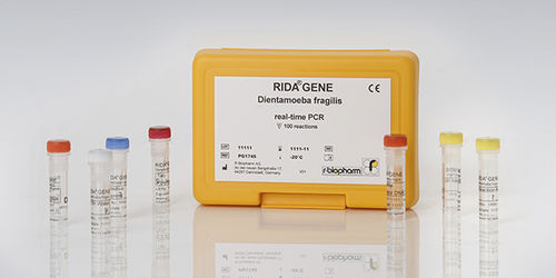 Kit de prueba de enfermedades gastrointestinales - RIDA®GENE - R-Biopharm AG - de Giardia lamblia / de heces / para PCR en tiempo real