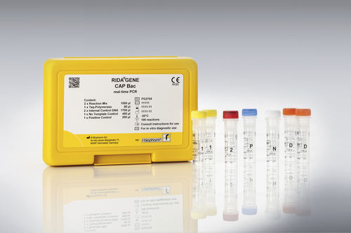 Kit de prueba de enfermedades respiratorias - RIDA®GENE  - R-Biopharm AG - para bacterias / Mycoplasma / de Chlamydophila pneumoniae