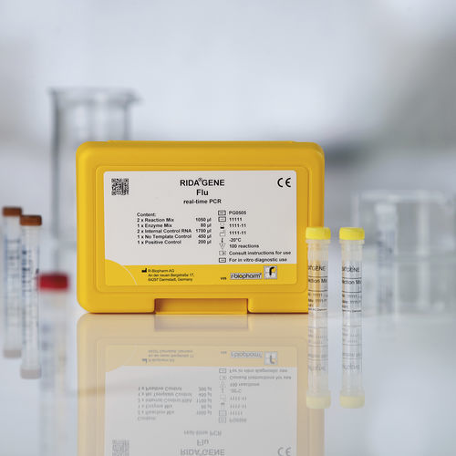 Kit de prueba de gripe - RIDA®GENE - R-Biopharm AG - de influenza A / de influenza B / clínico