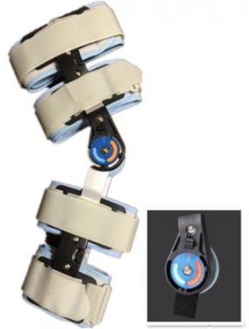 Férula para rodilla - OTC-KN201 - Ortocare - articulada