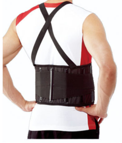 Faja de sujeción lumbar - OTC-BK021 - Ortocare - para adulto / blanda / con tirantes
