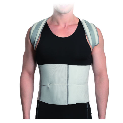 Faja de sujeción lumbar - OTC-BK008 - Ortocare - para adulto / semirrígida / con tirantes