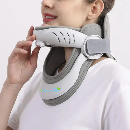 Collarín cervical rígido - OTC-NK002 - Ortocare - C4 / con abertura de traqueotomía / con mentonera
