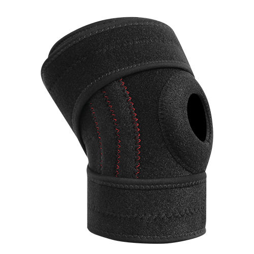 Órtesis de rodilla - X002 - Hengshui Myris Medical Devices - con abertura en la rodilla / con almohadilla rotuliana / con refuerzo flexible