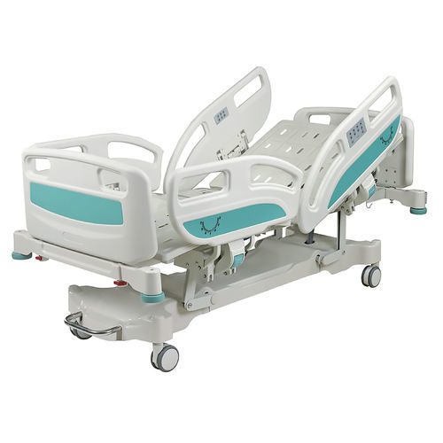 Cama de hospital - HQ-D301BZB - Zhongshan Hanqi Medicalequiment Technology - eléctrica / con ruedas