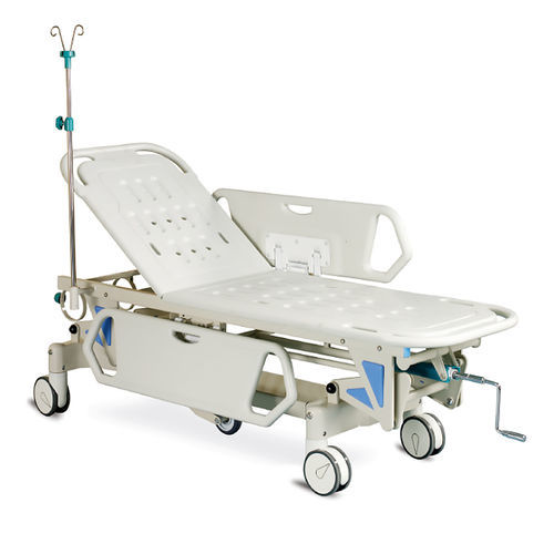 Cama para cuidados intensivos - HQ06-H800 - Zhongshan Hanqi Medicalequiment Technology - de emergencia / manual / de altura regulable