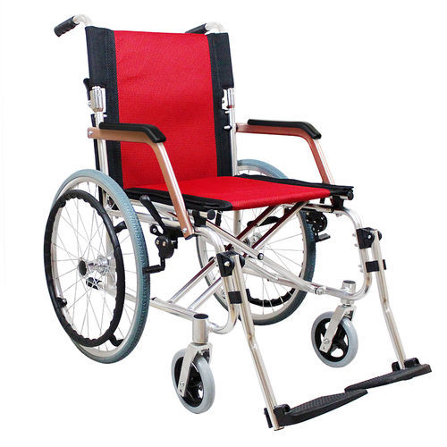 Silla de ruedas manual - HQ801L - Zhongshan Hanqi Medicalequiment Technology - de exterior / de interior / marco de aluminio