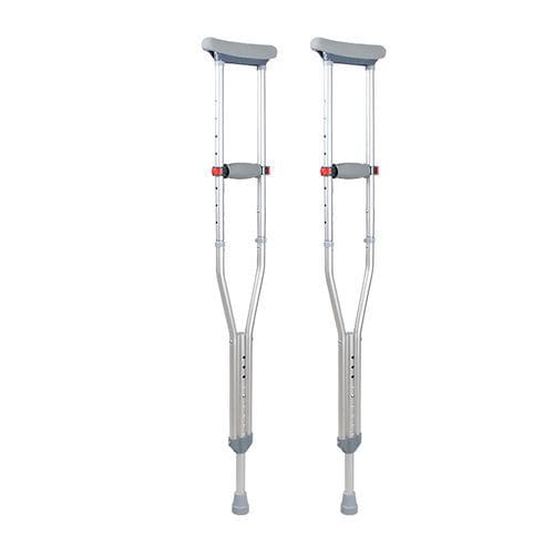 Muleta canadiense - HQ355L - Zhongshan Hanqi Medicalequiment Technology - para adultos / de altura regulable / plegable