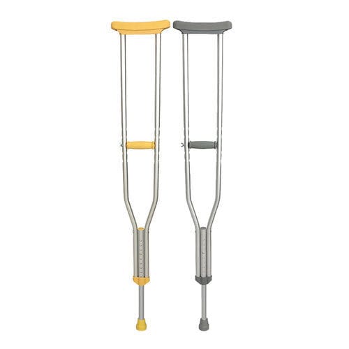 Muleta axilar - HQ325L-L - Zhongshan Hanqi Medicalequiment Technology - para adultos / de altura regulable