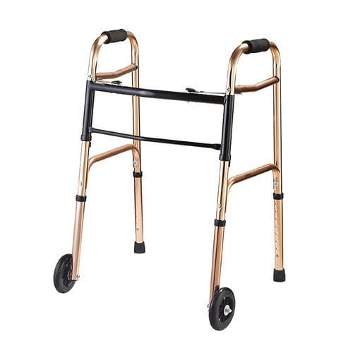 Andador con 2 ruedas - HQ265L-5 - Zhongshan Hanqi Medicalequiment Technology - de altura variable