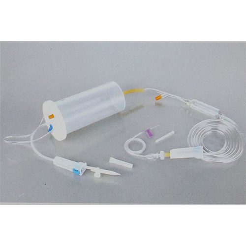Set de perfusión con cámara de goteo - Rongbo Medical - con grifo