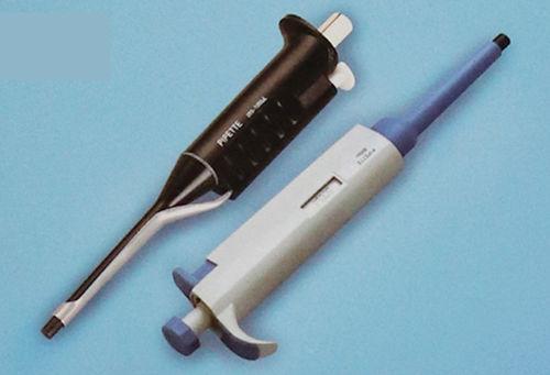 Micropipeta mecánica - 1086 - Rongbo Medical - a pistón / de canal simple / de volumen regulable