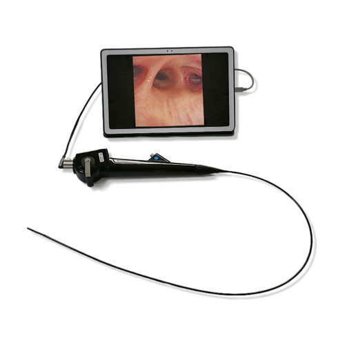 Broncoscopio veterinario vídeo - BVET-0603 - Gongjiang Endoscopy Instruments - para animales pequeños / con monitor de vídeo integrado / con canal operador