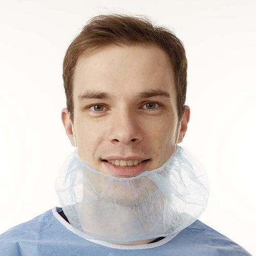 Cubrebarba de hospital - T0060  - Taromed - para sala blanca / de laboratorio / de polipropileno