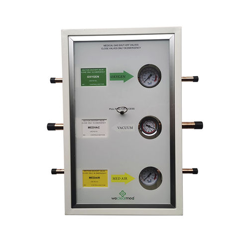 Unidad de control de caudal - QJ-FX-YB3ZY - Weclearmed - de presión / de centrales de gases médicos